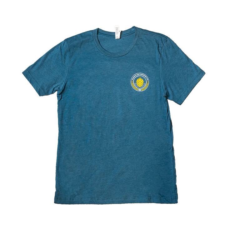 First Organic Circle Blue T-Shirt