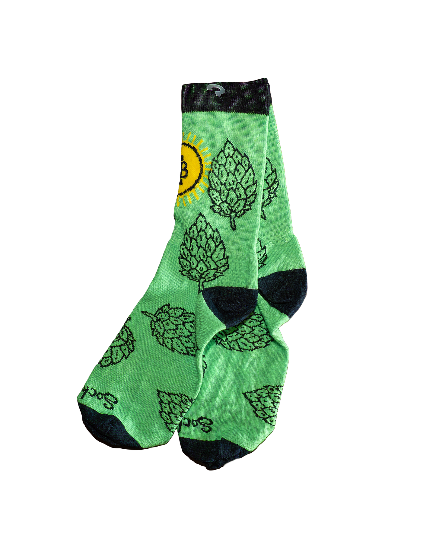 Fresh Hop Green Socks
