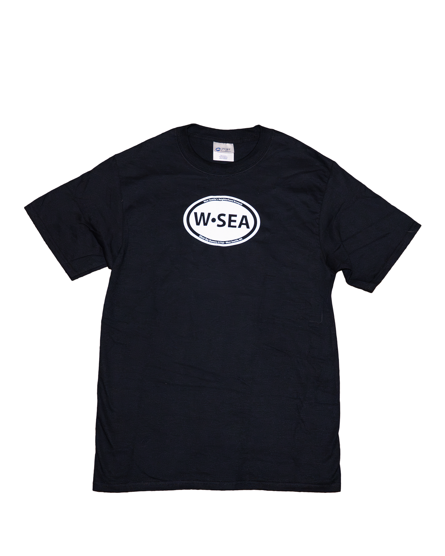 WSEA Black Oval T-Shirt
