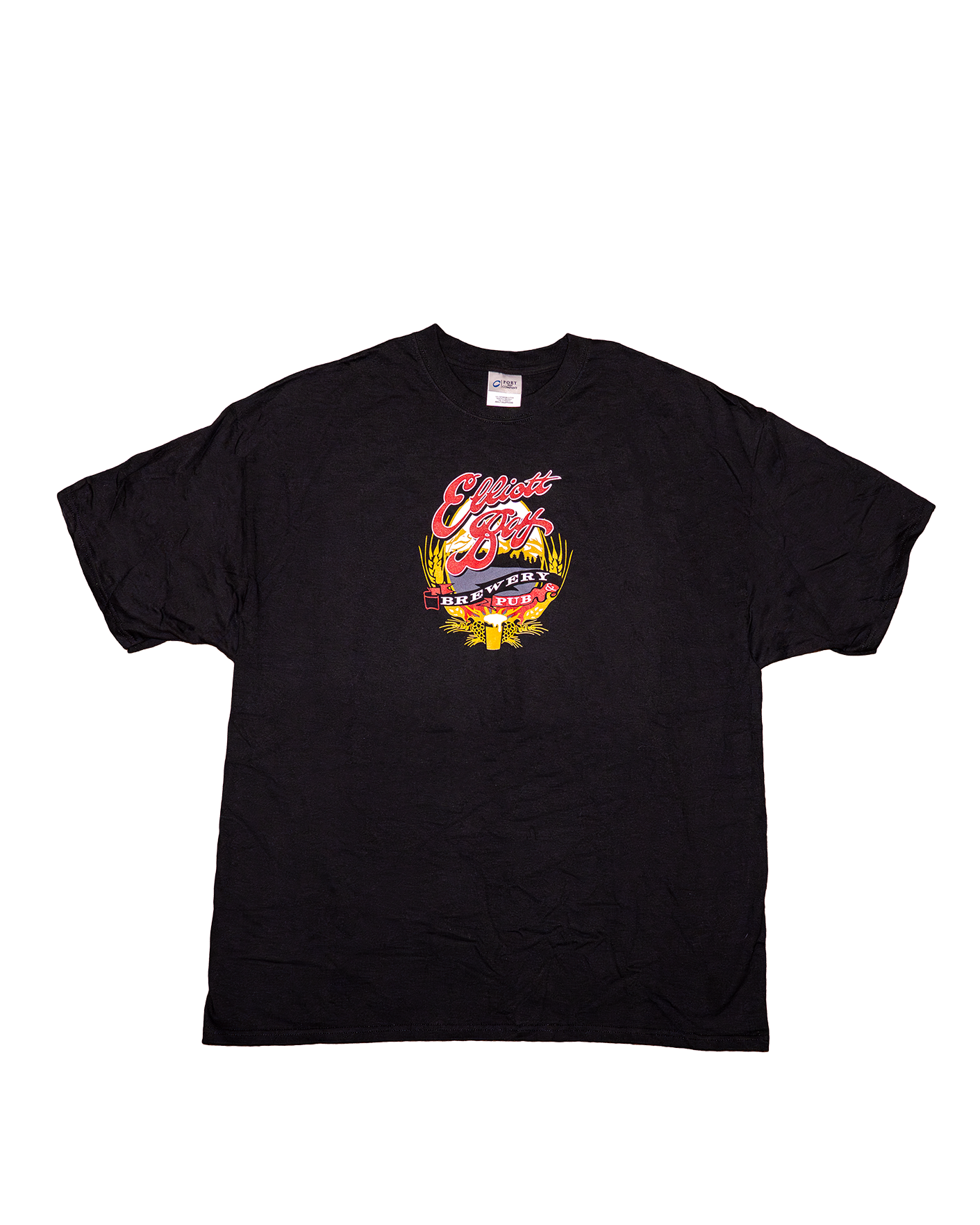 Vintage West Seattle Brewery Black T-Shirt