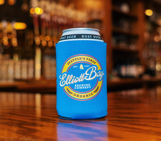 Seattle’s First Organic Blue Koozie