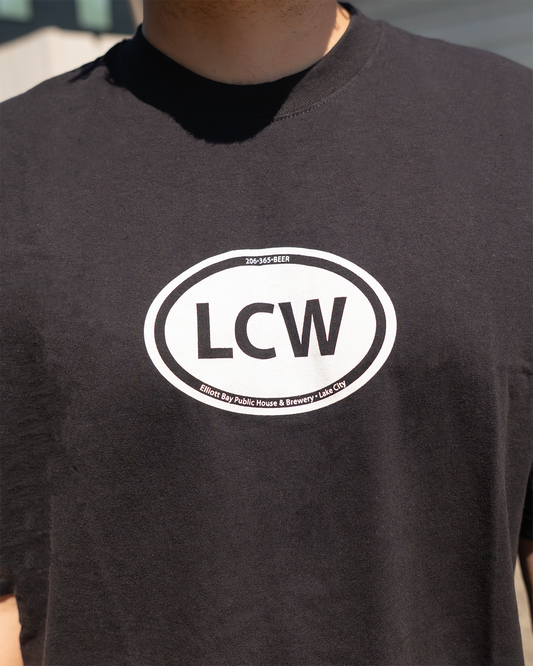 LCW Oval Black T-Shirt