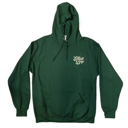 Green Oval Mountain Hoodie