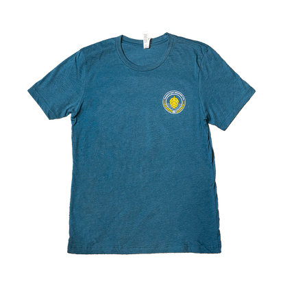 First Organic Circle Blue T-Shirt