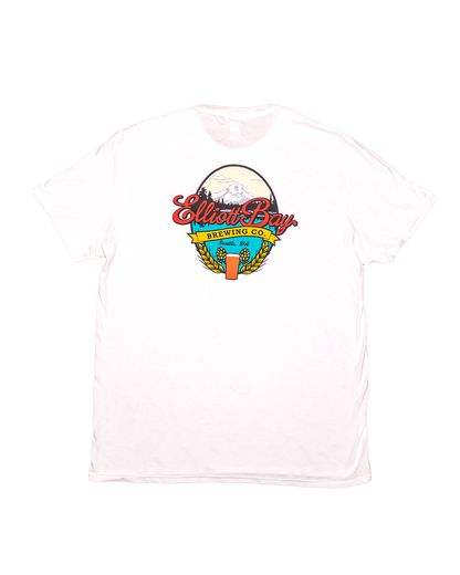 White Oval Mountain T-Shirt