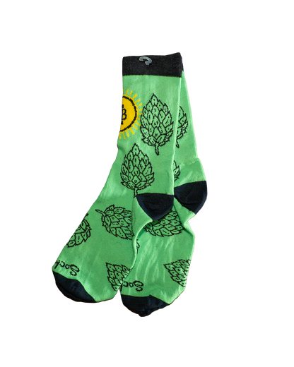 Fresh Hop Green Socks