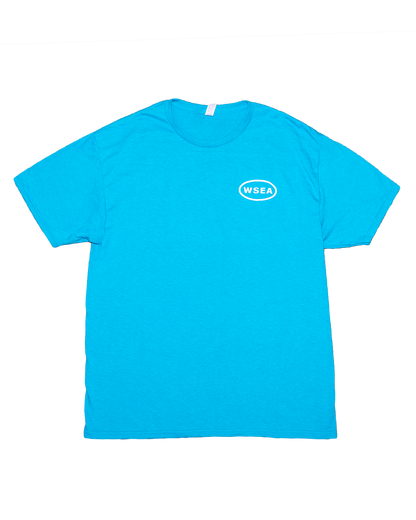 West Seattle Blue Stencil Location T-Shirt